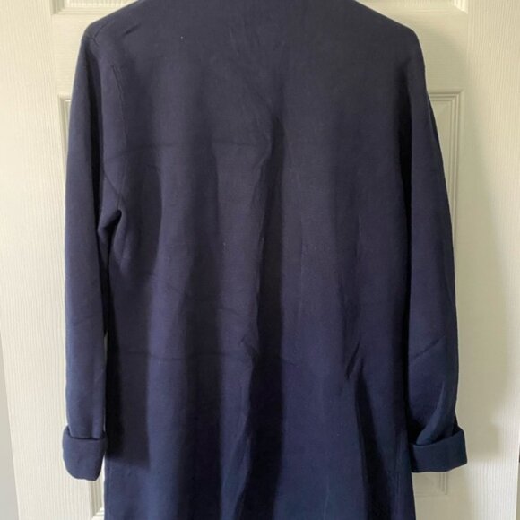 J. Crew cotton, navy blue, 3 button blazer. Size large L. Brand new w/ tag. - Picture 2 of 4